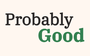 Probably Good logo light large Probably Good logo light large